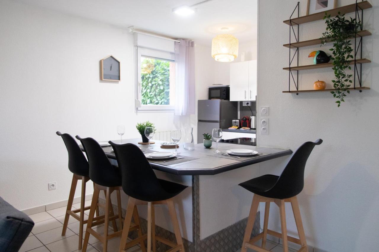 Apartmán My Cozy Flat Blagnac - T2 - Free Parking - Terrasse - Jardin Exteriér fotografie