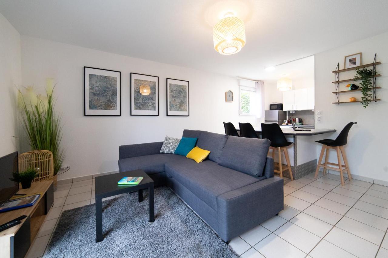 Apartmán My Cozy Flat Blagnac - T2 - Free Parking - Terrasse - Jardin Exteriér fotografie