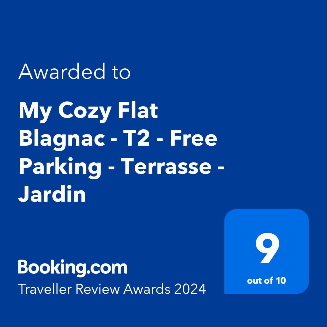 Apartmán My Cozy Flat Blagnac - T2 - Free Parking - Terrasse - Jardin Exteriér fotografie